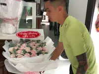 Hình ảnh hoa giao hàng thực tế