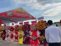 Hình ảnh hoa giao hàng thực tế