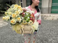 Hình ảnh hoa giao hàng thực tế