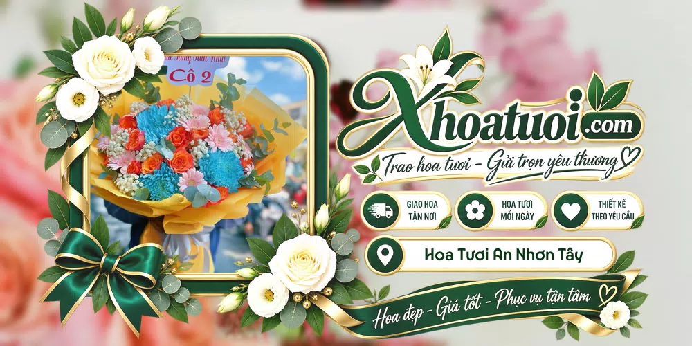 Hoa tươi Xã An Nhơn Tây, Hồ Chí Minh giao tận nơi và thiết kế theo yêu cầu