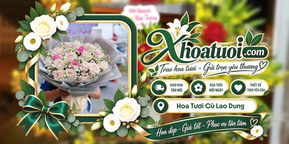 Hoa tươi Xã Cù Lao Dung, Cần Thơ giao tận nơi và thiết kế theo yêu cầu