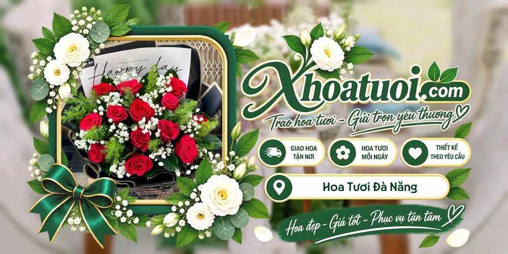 Hoa tươi Thành phố Đà Nẵng giao tận nơi và thiết kế theo yêu cầu