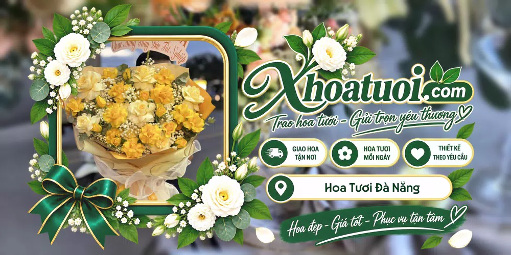 Hoa tươi Đà Nẵng giao tận nơi và thiết kế theo yêu cầu