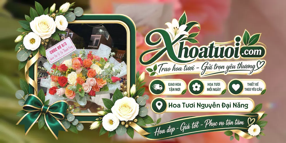 Hoa tươi Phường Nguyễn Đại Năng, Hải Phòng giao tận nơi và thiết kế theo yêu cầu