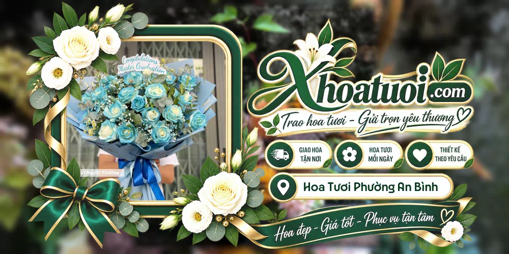 Hoa tươi Phường An Bình, Gia Lai giao tận nơi và thiết kế theo yêu cầu