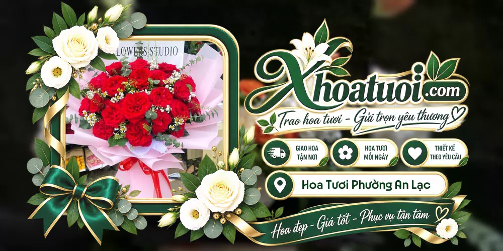 Hoa tươi Phường An Lạc, Hồ Chí Minh giao tận nơi và thiết kế theo yêu cầu