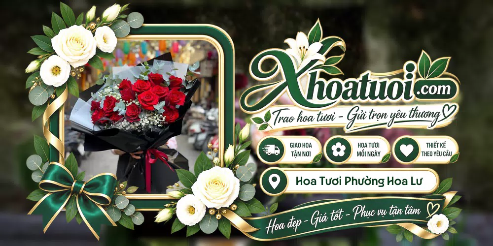 Hoa tươi Phường Hoa Lư, Ninh Bình giao tận nơi và thiết kế theo yêu cầu