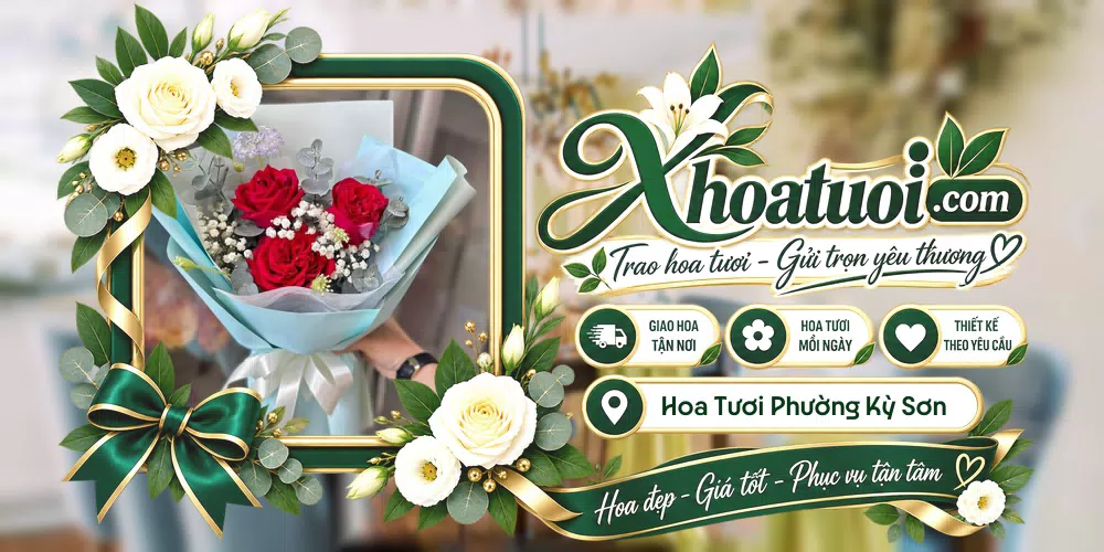 Hoa tươi Phường Kỳ Sơn, Phú Thọ giao tận nơi và thiết kế theo yêu cầu