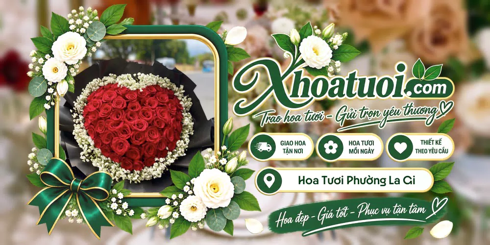 Hoa tươi Phường La Gi, Lâm Đồng giao tận nơi và thiết kế theo yêu cầu