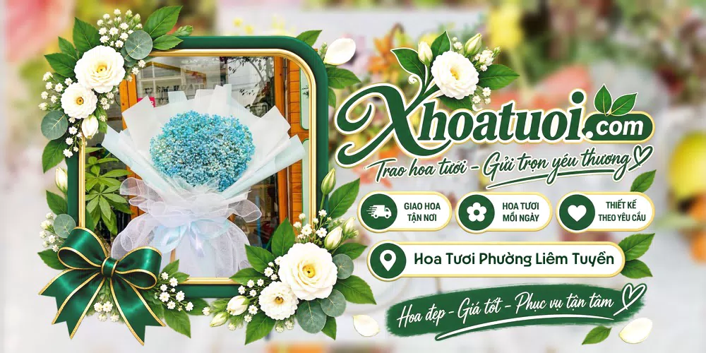 Hoa tươi Phường Liêm Tuyền, Ninh Bình giao tận nơi và thiết kế theo yêu cầu