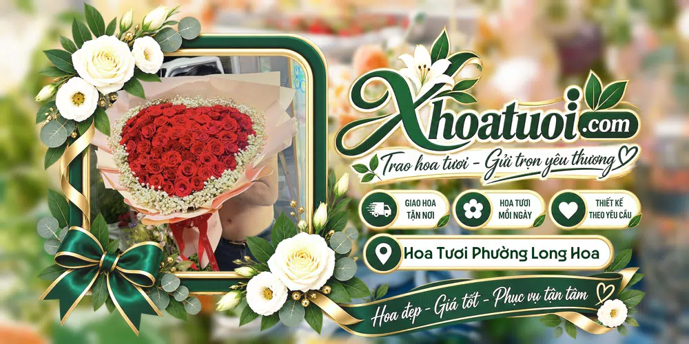 Hoa tươi Phường Long Hoa, Tây Ninh giao tận nơi và thiết kế theo yêu cầu