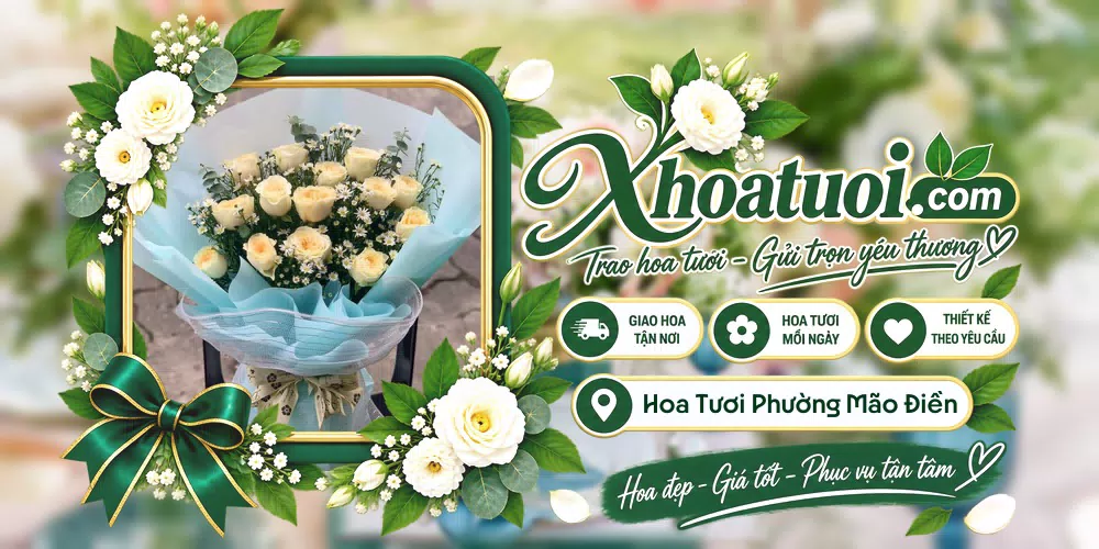 Hoa tươi Phường Mão Điền, Bắc Ninh giao tận nơi và thiết kế theo yêu cầu