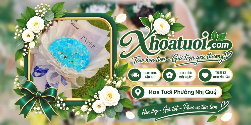 Hoa tươi Phường Nhị Quý, Đồng Tháp giao tận nơi và thiết kế theo yêu cầu