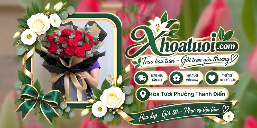 Hoa tươi Phường Thanh Điền, Tây Ninh giao tận nơi và thiết kế theo yêu cầu