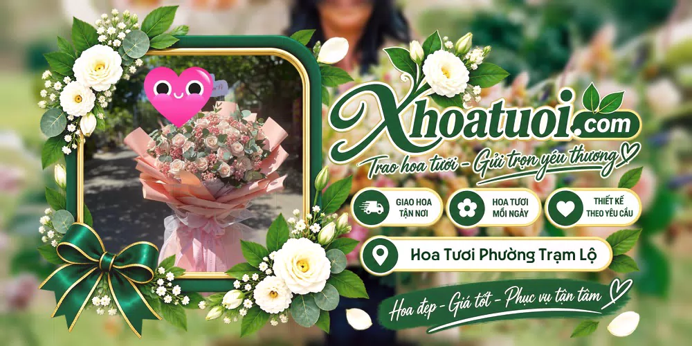 Hoa tươi Phường Trạm Lộ, Bắc Ninh giao tận nơi và thiết kế theo yêu cầu