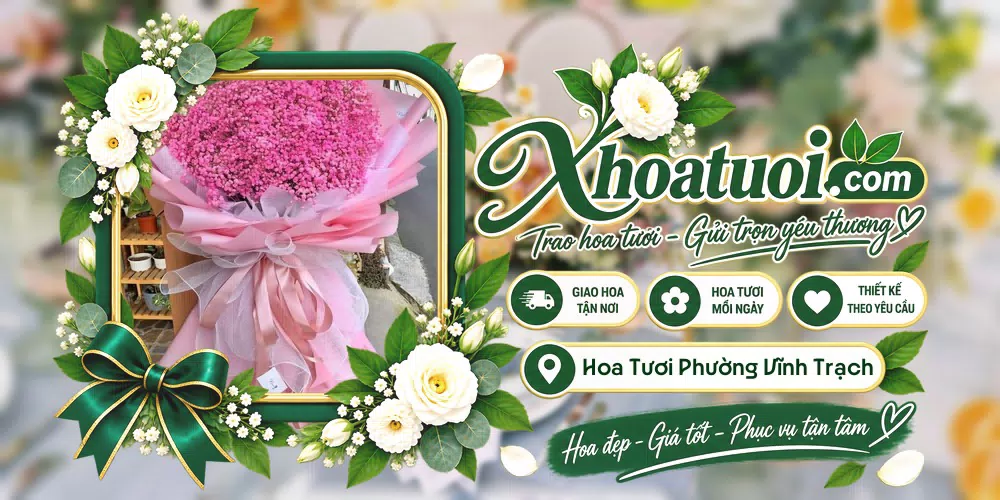 Hoa tươi Phường Vĩnh Trạch, Cà Mau giao tận nơi và thiết kế theo yêu cầu