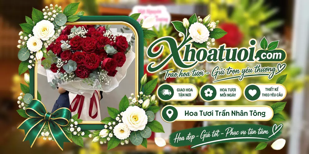 Hoa tươi Phường Trần Nhân Tông, Hải Phòng giao tận nơi và thiết kế theo yêu cầu
