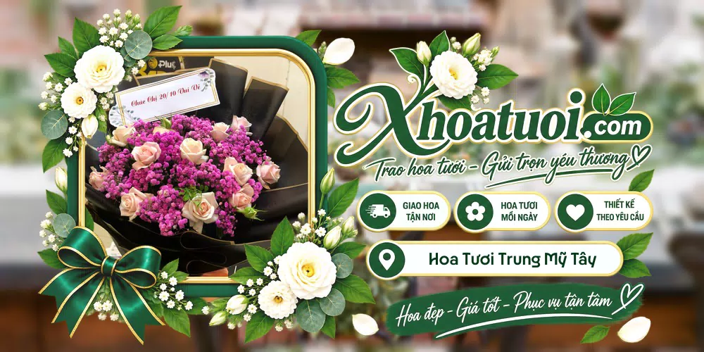 Hoa tươi Phường Trung Mỹ Tây, Hồ Chí Minh giao tận nơi và thiết kế theo yêu cầu