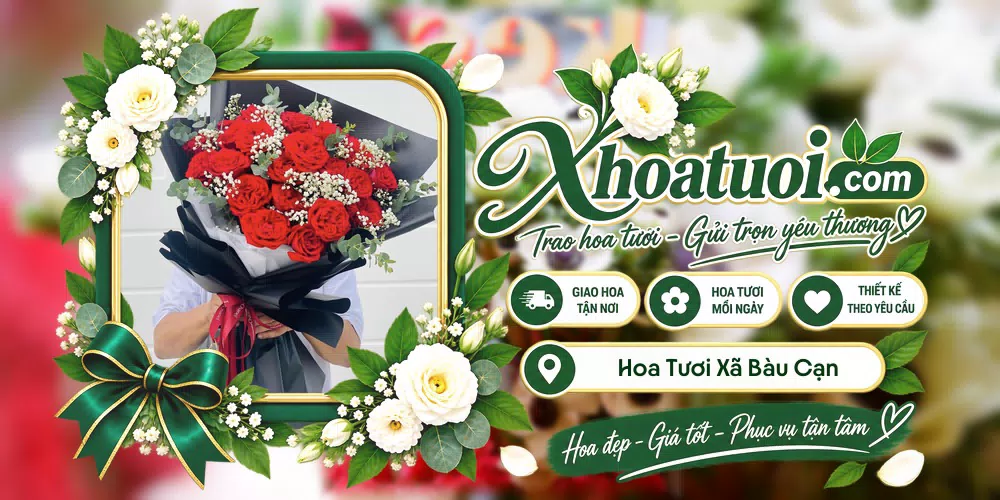 Hoa tươi Xã Bàu Cạn, Gia Lai giao tận nơi và thiết kế theo yêu cầu