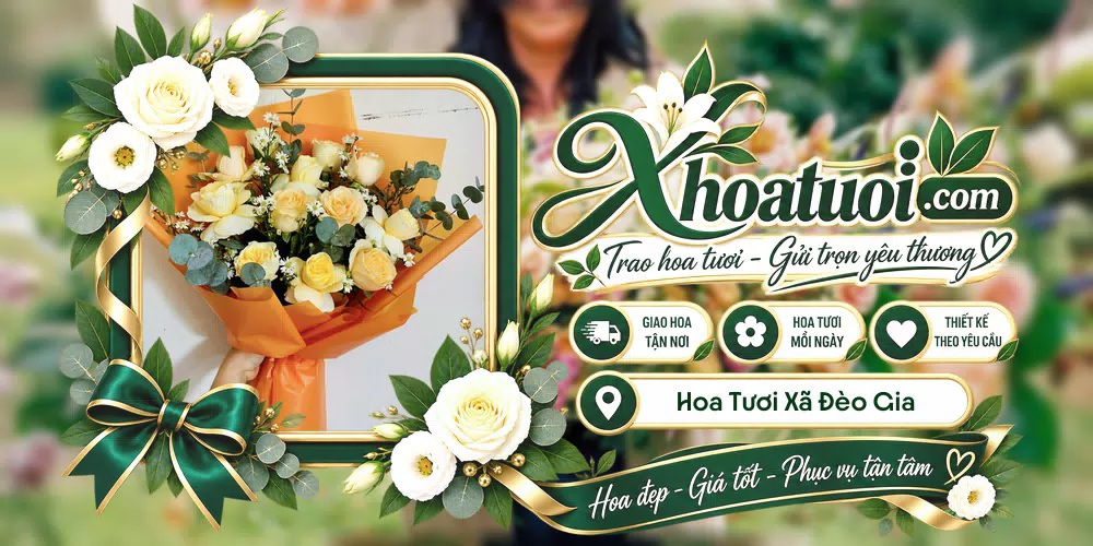 Hoa tươi Xã Đèo Gia, Bắc Ninh giao tận nơi và thiết kế theo yêu cầu