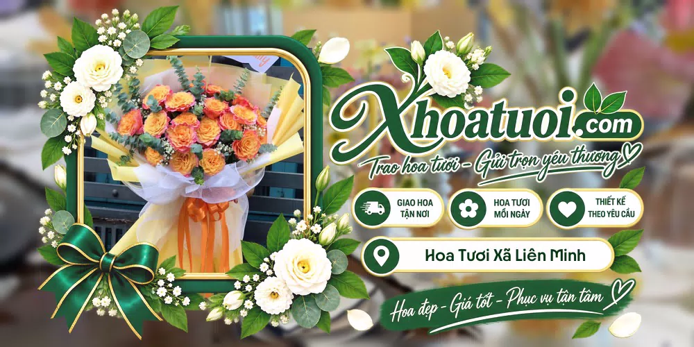 Hoa tươi Xã Liên Minh, Ninh Bình giao tận nơi và thiết kế theo yêu cầu