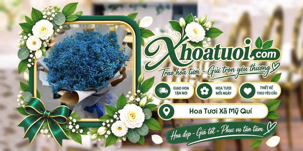 Hoa tươi Xã Mỹ Quí, Đồng Tháp giao tận nơi và thiết kế theo yêu cầu
