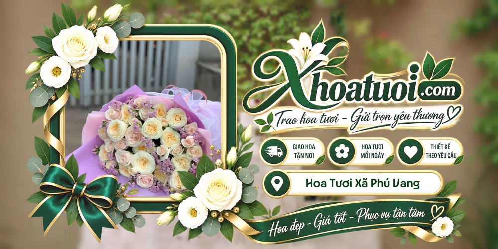 Hoa tươi Xã Phú Vang, Huế giao tận nơi và thiết kế theo yêu cầu