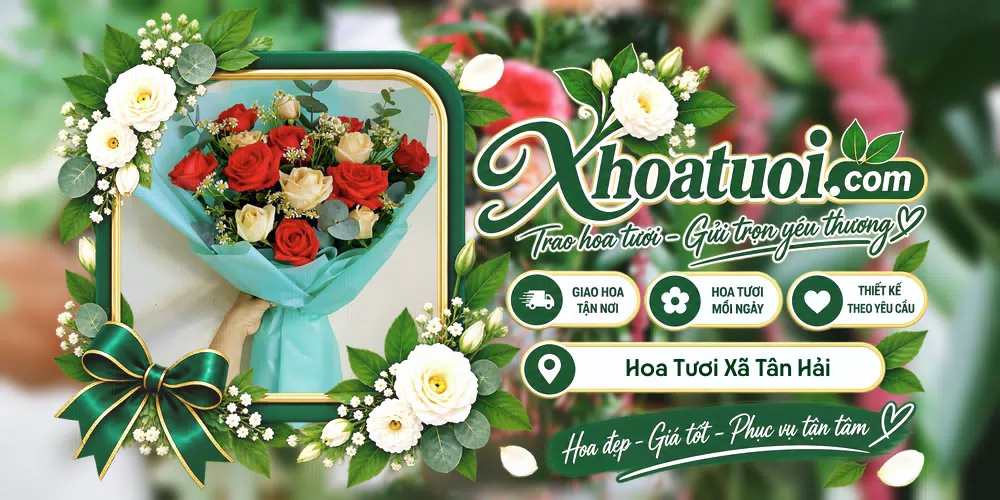 Hoa tươi Xã Tân Hải, Lâm Đồng giao tận nơi và thiết kế theo yêu cầu