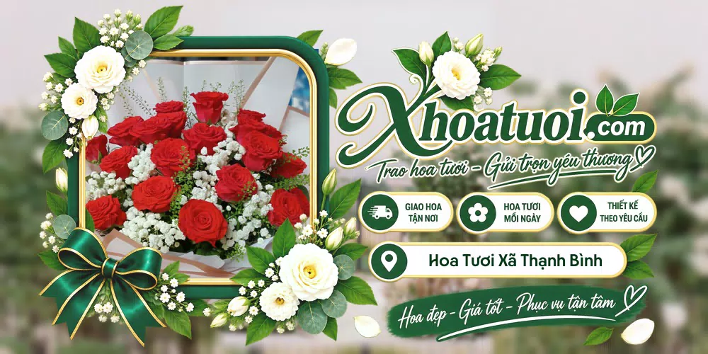Hoa tươi Xã Thạnh Bình, Tây Ninh giao tận nơi và thiết kế theo yêu cầu