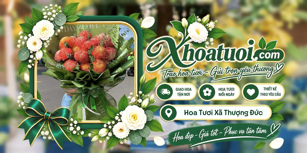 Hoa tươi Xã Thượng Đức, Đà Nẵng giao tận nơi và thiết kế theo yêu cầu