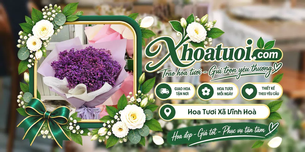 Hoa tươi Xã Vĩnh Hoà, Hải Phòng giao tận nơi và thiết kế theo yêu cầu