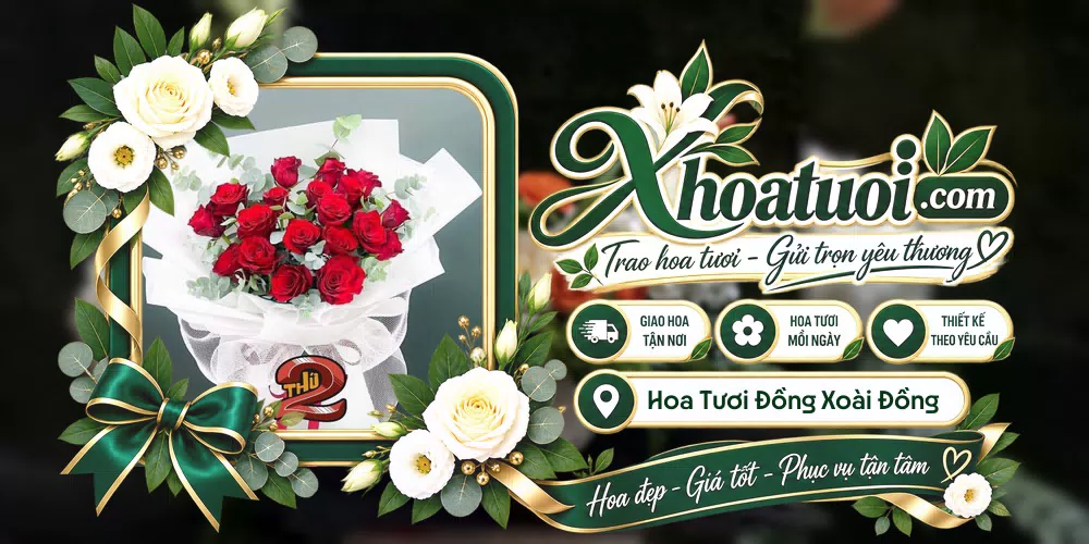 Shop hoa tươi Đồng Xoài, Đồng Nai hỗ trợ chọn mẫu theo dịp và phong cách