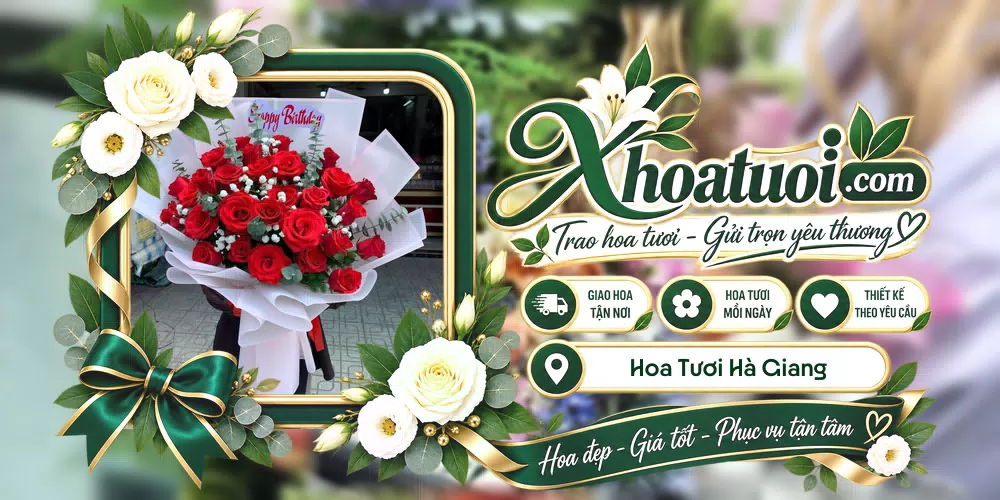 Shop hoa tươi Hà Giang hỗ trợ chọn mẫu theo dịp và nhu cầu