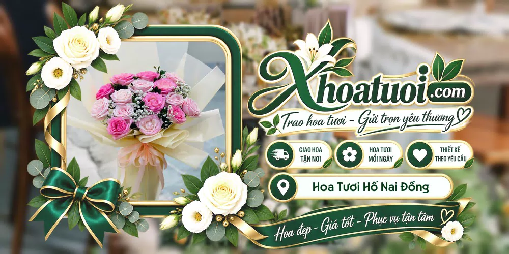 Shop hoa tươi Hố Nai, Đồng Nai hỗ trợ chọn mẫu theo dịp và phong cách