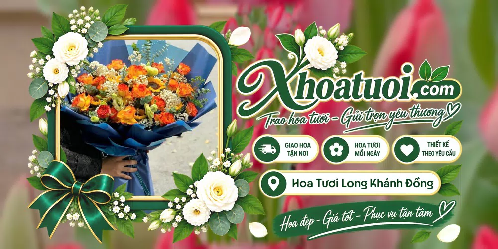 Shop hoa tươi Long Khánh, Đồng Nai hỗ trợ chọn mẫu theo dịp và phong cách
