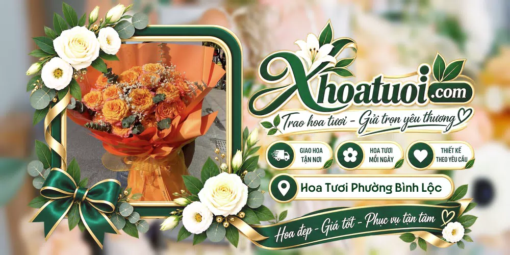 Shop hoa tươi Phường Bình Lộc, Đồng Nai hỗ trợ chọn mẫu theo dịp và nhu cầu