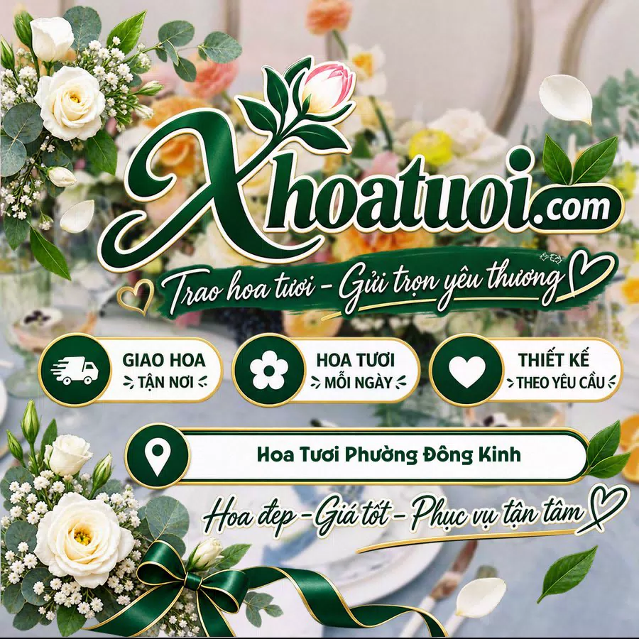 Shop hoa tươi Phường Đông Kinh, Lạng Sơn hỗ trợ chọn mẫu theo dịp và phong cách