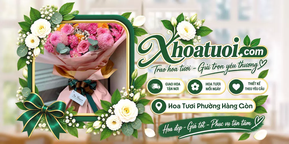 Shop hoa tươi Phường Hàng Gòn, Đồng Nai hỗ trợ chọn mẫu theo dịp và người nhận