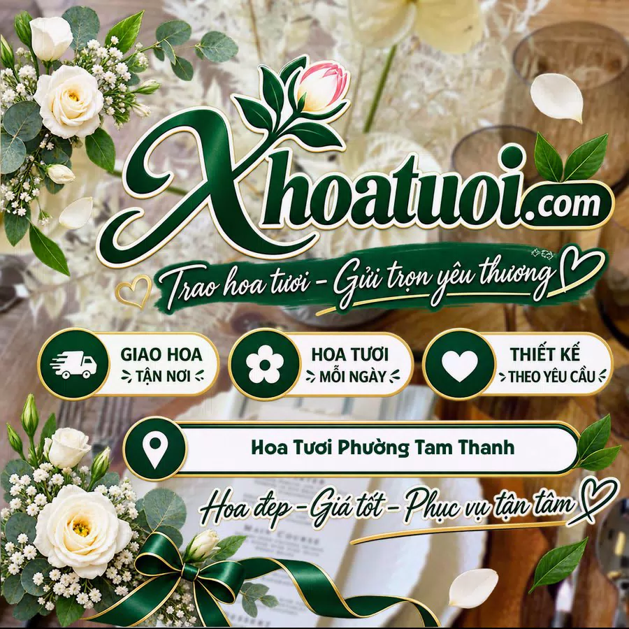 Shop hoa tươi Phường Tam Thanh, Lạng Sơn hỗ trợ chọn mẫu theo dịp và phong cách
