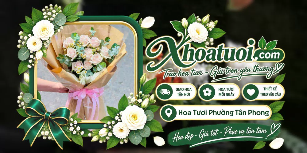 Shop hoa tươi Phường Tân Phong, Lai Châu hỗ trợ chọn mẫu theo dịp và phong cách