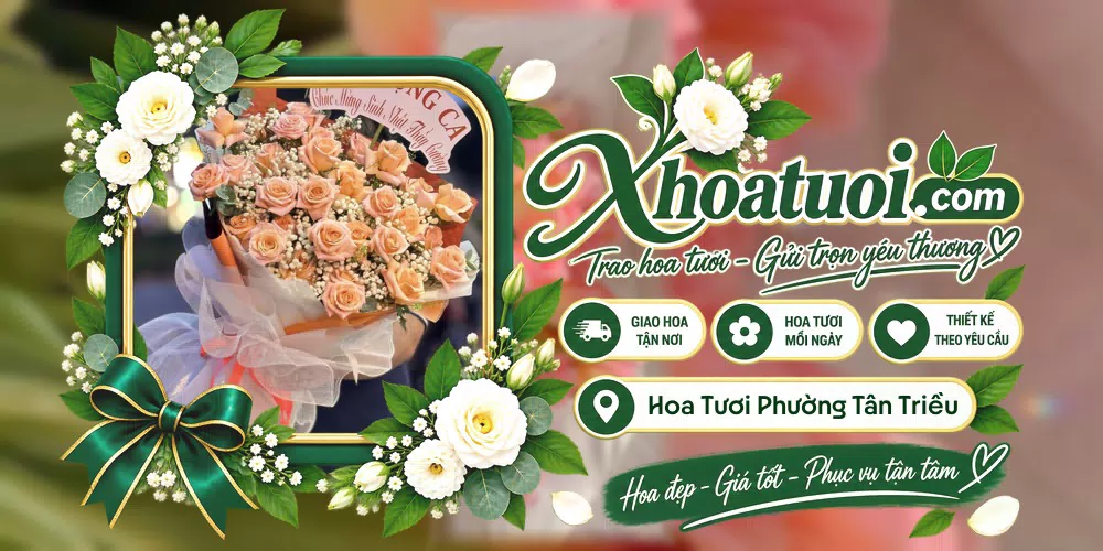 Shop hoa tươi Phường Tân Triều, Đồng Nai hỗ trợ chọn mẫu theo dịp và nhu cầu