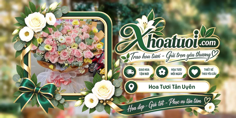 Shop hoa tươi Tân Uyên hỗ trợ chọn mẫu theo dịp và nhu cầu