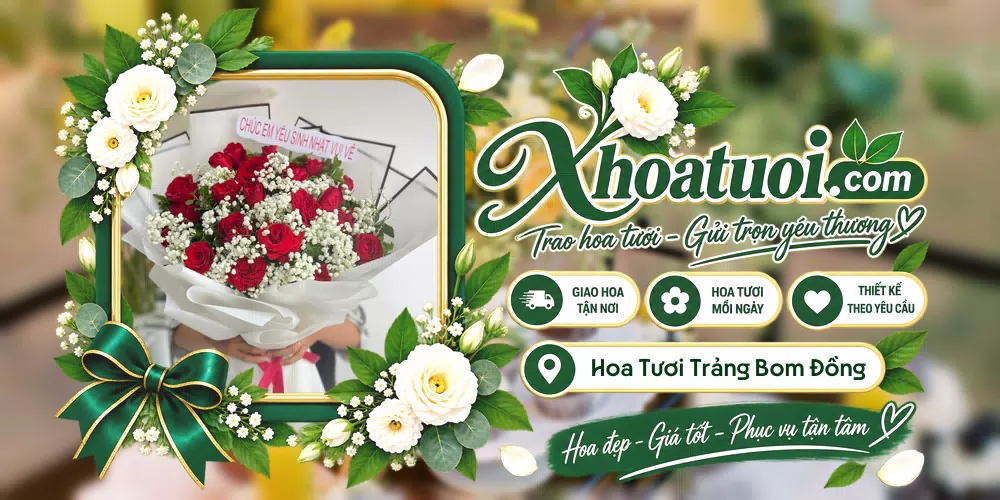 Shop hoa tươi Trảng Bom, Đồng Nai hỗ trợ chọn mẫu theo dịp và phong cách