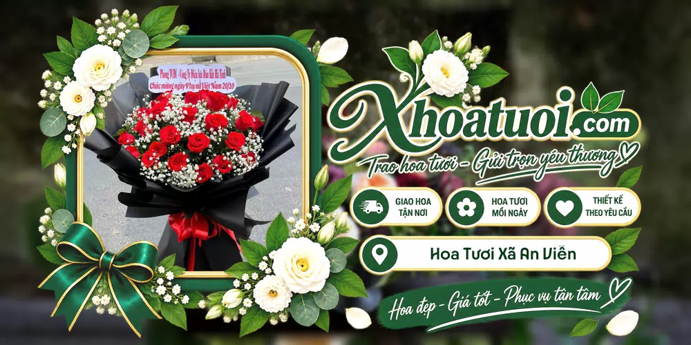 Mẫu hoa tươi đặt giao tại Xã An Viễn, Đồng Nai
