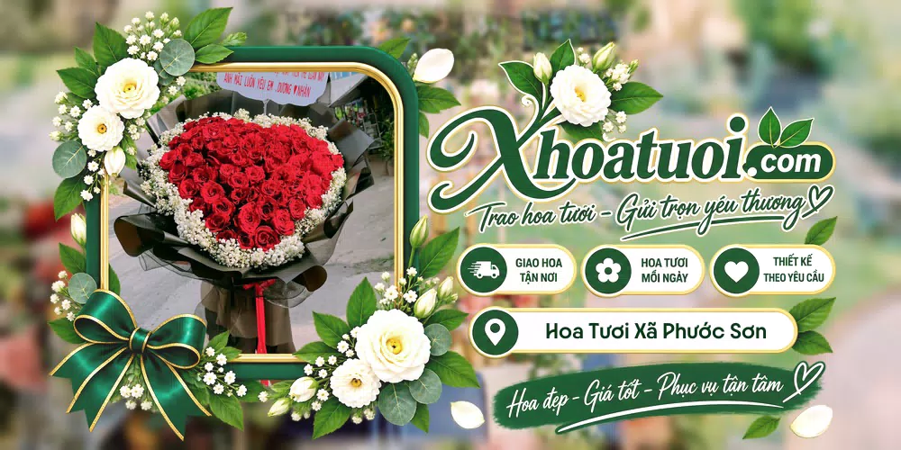 Mẫu hoa tươi đặt giao tại Xã Phước Sơn, Đồng Nai