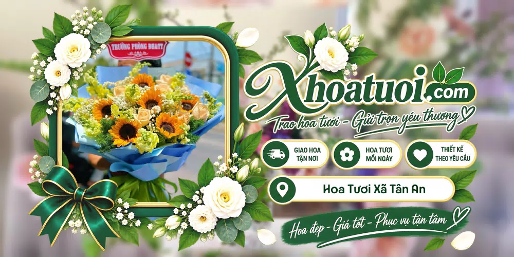Mẫu hoa tươi đặt giao tại Xã Tân An, Đồng Nai
