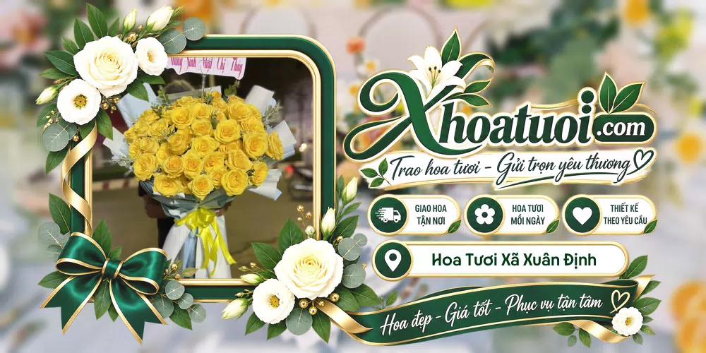 Shop hoa tươi Xã Xuân Định, Đồng Nai hỗ trợ chọn mẫu theo dịp và phong cách