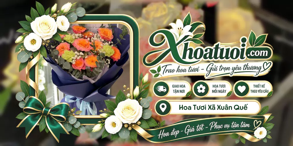 Shop hoa tươi Xã Xuân Quế, Đồng Nai hỗ trợ chọn mẫu theo dịp và phong cách