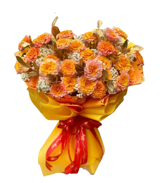 Bó Hoa Cam Ấm Áp