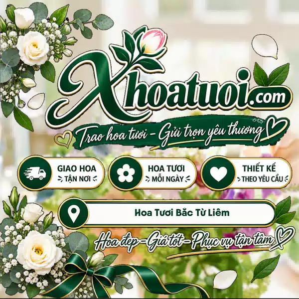 Shop Hoa Tươi Bắc Từ Liêm, Hà Nội - Giao Hoa Tận Nơi